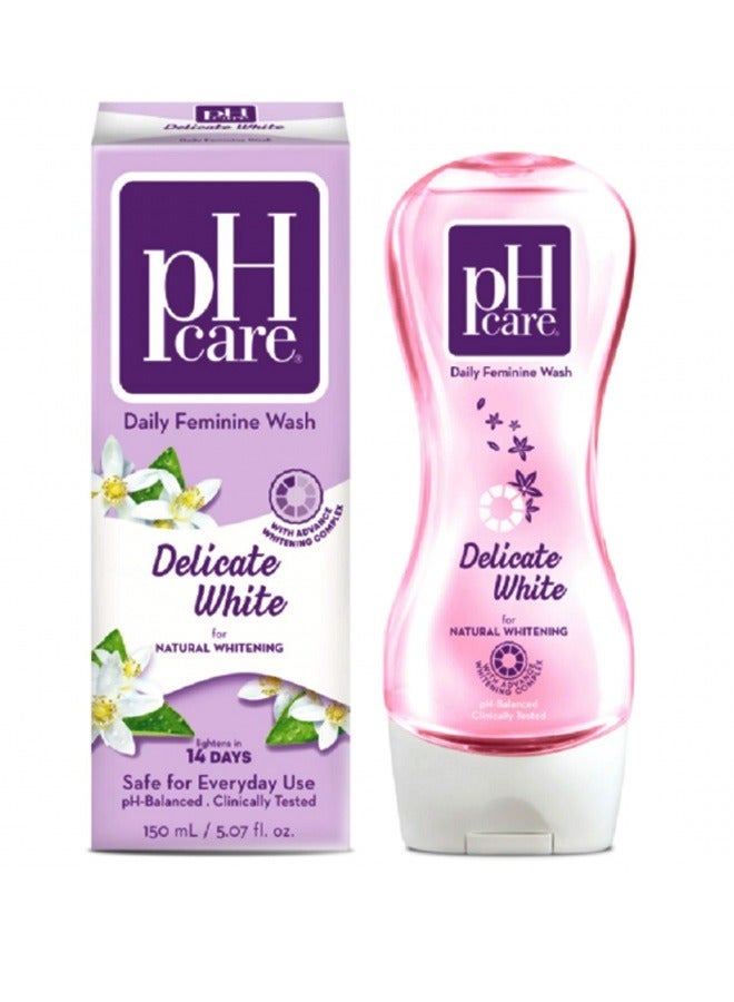 Ph Care Daily Feminine Wash Delicate White 150 ml