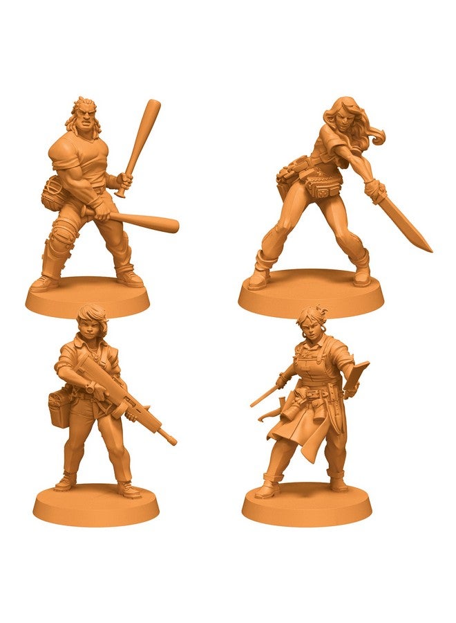 CMON Zombicide 2nd Edition Chronicles Survivor Set - Expand Your Survivor Roster with 12 Unique, Highly-Detailed Miniatures! Cooperative Strategy Game, Ages 14+, 1-6 Players, 1 Hour Playtime, Made - Image 2