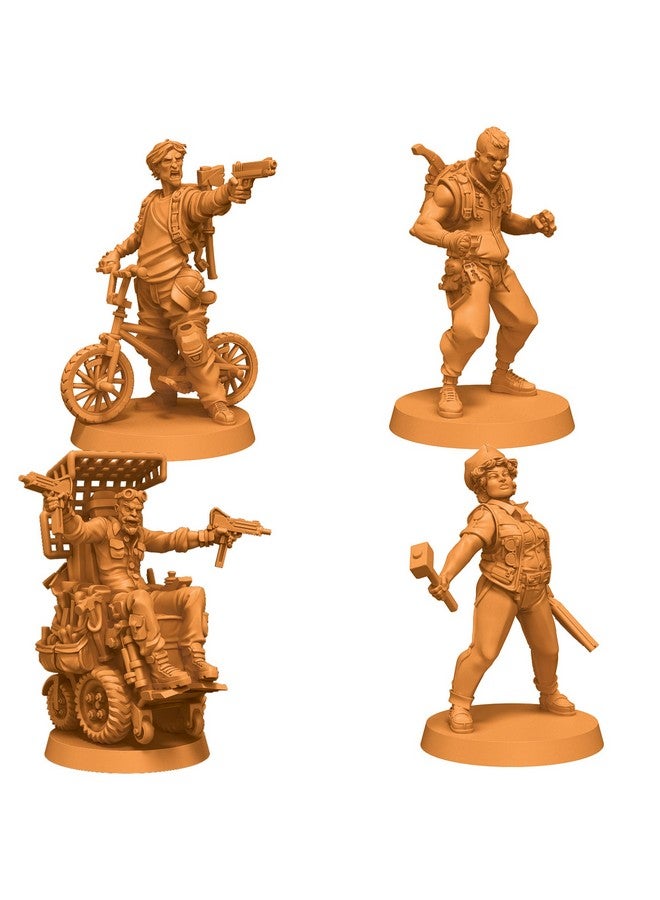 CMON Zombicide 2nd Edition Chronicles Survivor Set - Expand Your Survivor Roster with 12 Unique, Highly-Detailed Miniatures! Cooperative Strategy Game, Ages 14+, 1-6 Players, 1 Hour Playtime, Made - Image 4