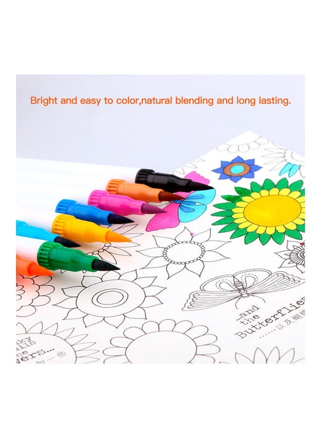 NIBEMINENT 100-Piece Color Marker Set Multicolour - Image 4