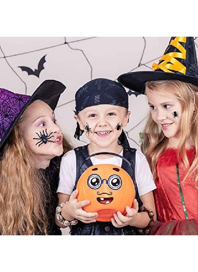 Outus - 60 Pieces Halloween Pumpkin Stickers Jack O Lantern Pumpkin Decorating Face Stickers For Halloween Trick Or Treat Party Favors Decorations - Image 1