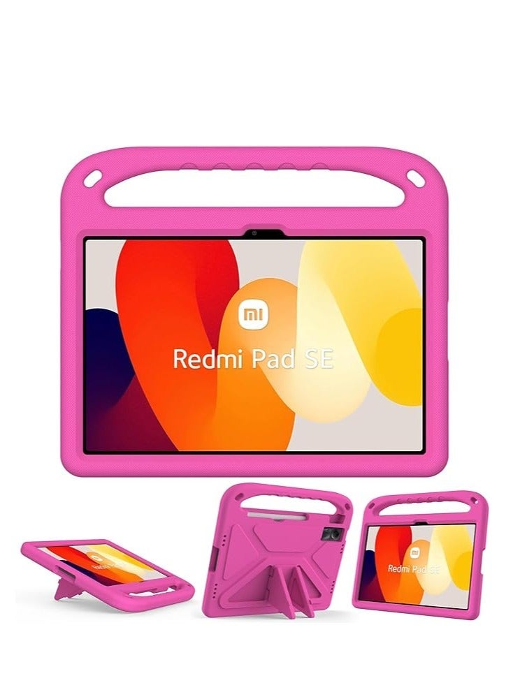 general Xiaomi Redmi Pad SE 11 Inch Case 2023 Releases Lightweight EVA Shockproof Shockproof Case Handle Holder for Kids - Image 2