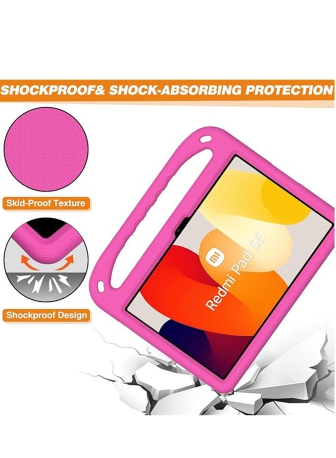 general Xiaomi Redmi Pad SE 11 Inch Case 2023 Releases Lightweight EVA Shockproof Shockproof Case Handle Holder for Kids - Image 5