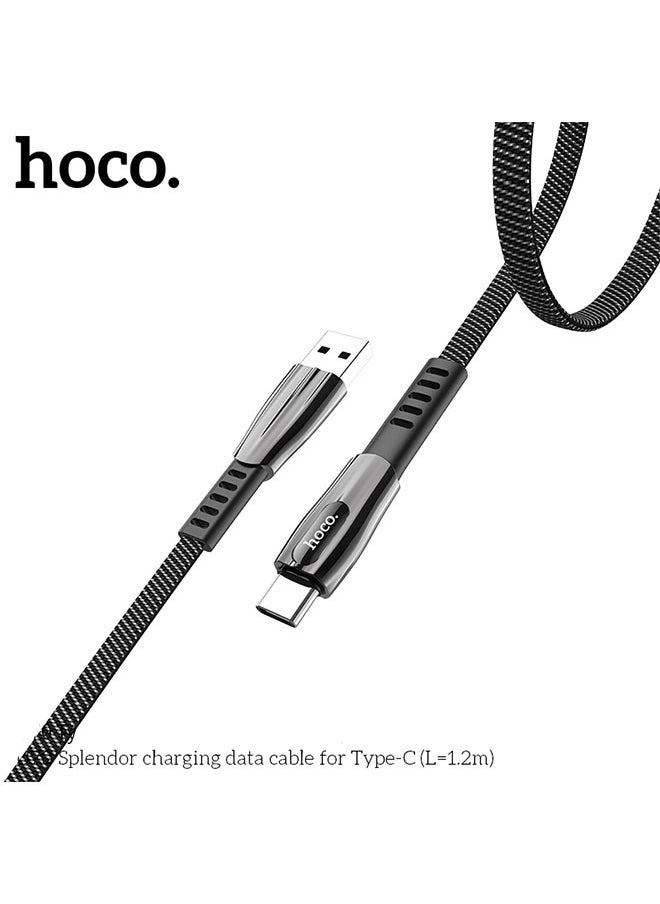 hoco. U70 Splendor charging data cable for Type-C  - Image 3