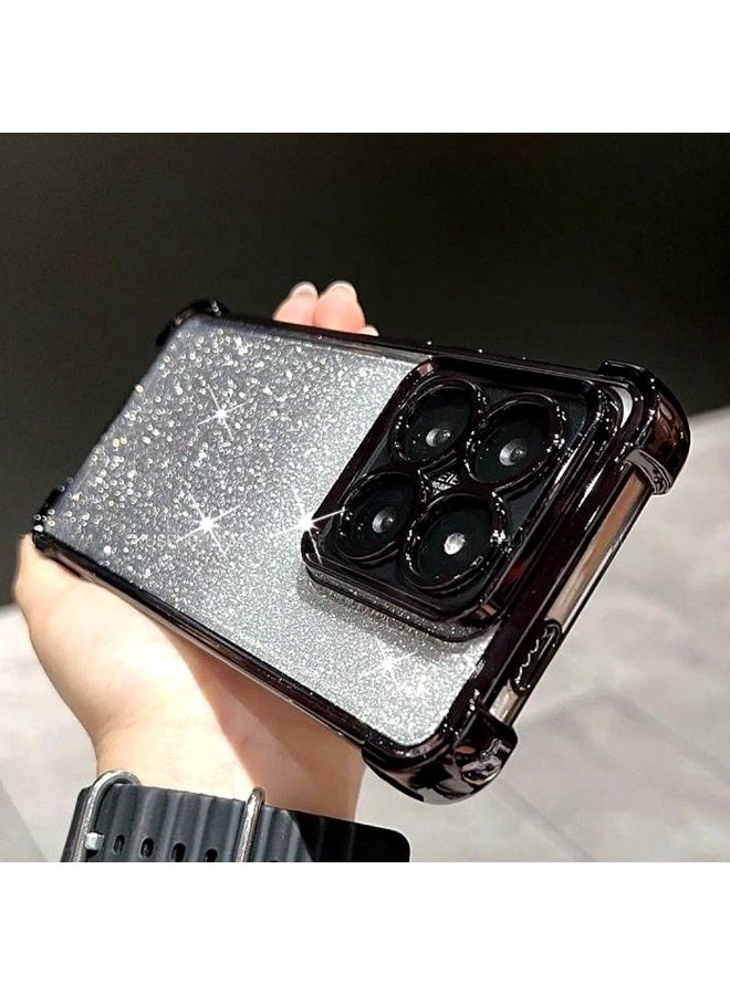 حافظة رقيقة مضادة للصدمات لهاتف Xiaomi 15T Pro 5G مع حواف مطلية وتصميم متدرج لامع - Image 4