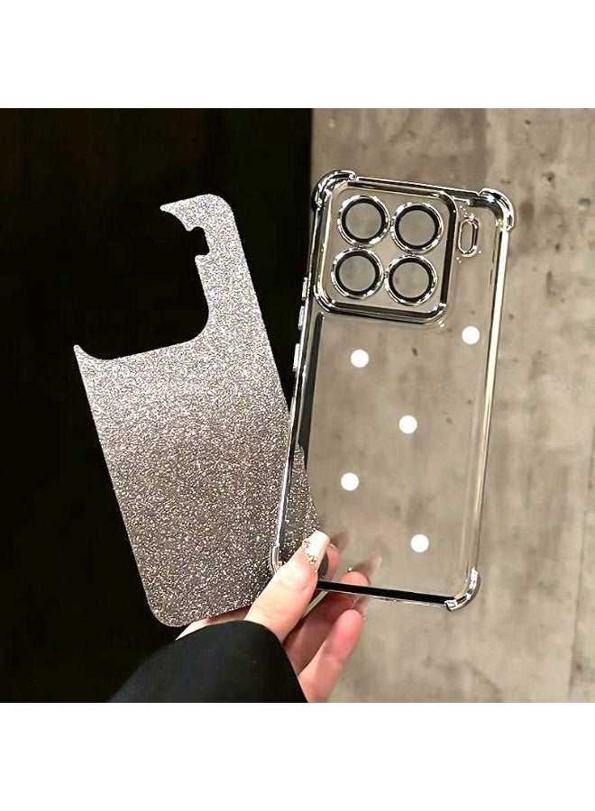 حافظة رقيقة مضادة للصدمات لهاتف Xiaomi 15T Pro 5G مع حواف مطلية وتصميم متدرج لامع - Image 2