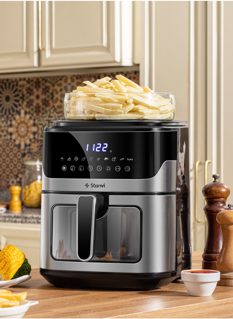 Smart Air Fryer 6.5L With Digital Scale - pzsku/ZA481050E7610A833E026Z/45/_/1719412573/db799e15-44dd-4f3e-8afc-175700b7b0b9