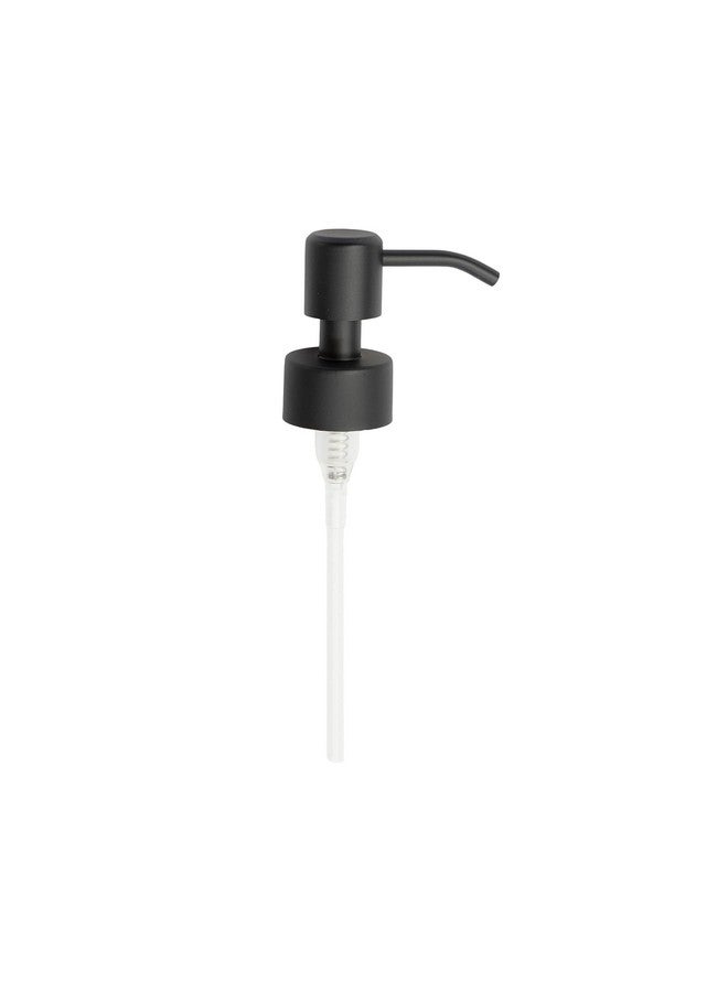 Kapitan Soap Dispenser Pump Replacement Head Black Spare Stainless Steel 28Mm Brushed Finish - Image 1