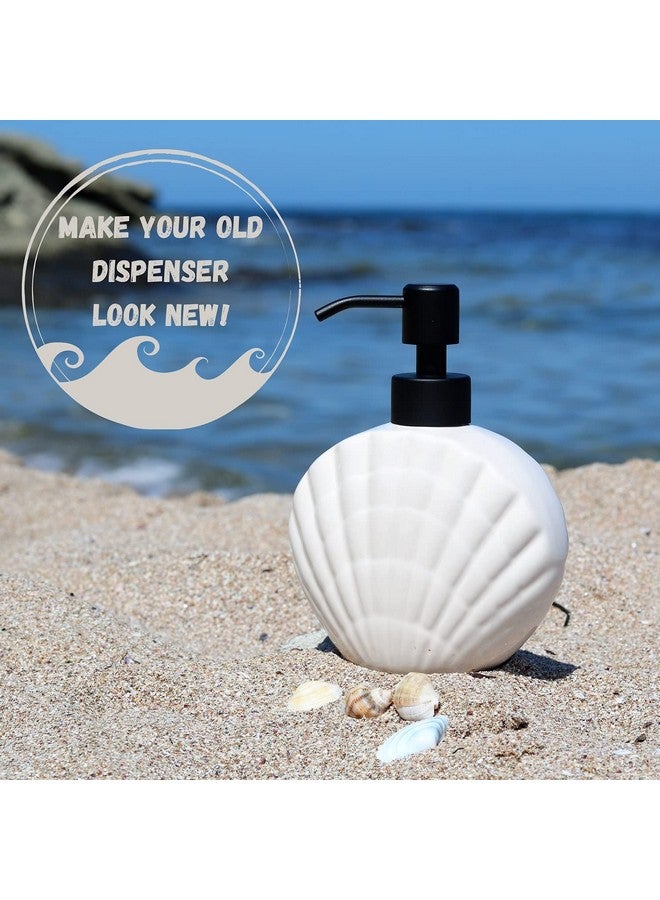 Kapitan Soap Dispenser Pump Replacement Head Black Spare Stainless Steel 28Mm Brushed Finish - Image 5