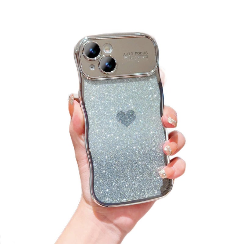 Blue Electroplated Phone Case for iPhone 15 Pro Full Coverage - Image 5
