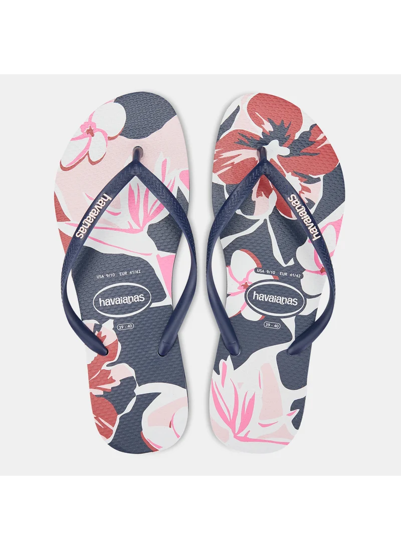 havaianas Women's Slim Floral Flip Flops