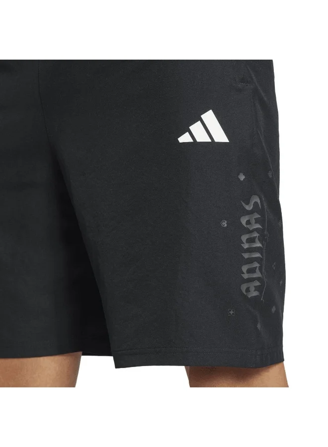 adidas شورت تدريب رجالي أسود M KSA W Sho XS