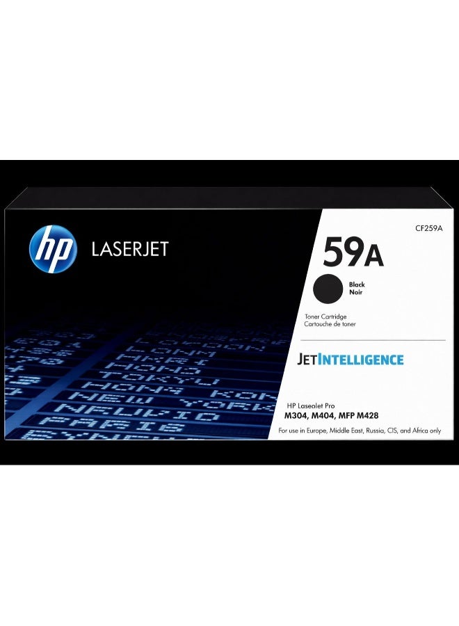 HP 59A Black Original LaserJet Toner Cartridge black