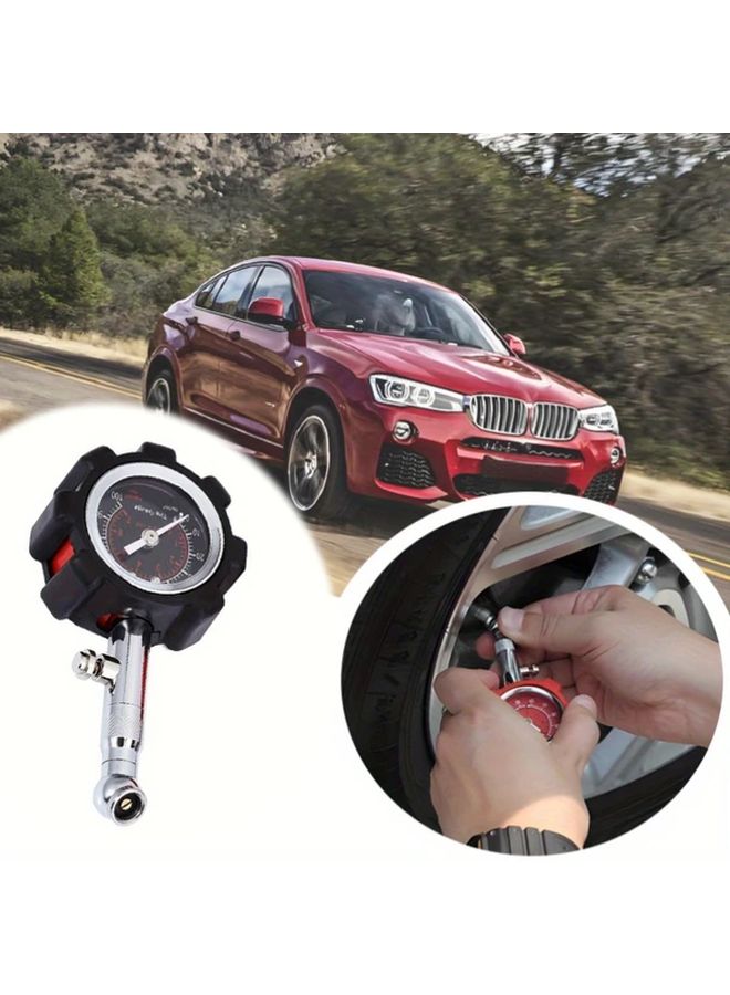 2 Pack High Precision Tire Pressure Gauge 100 PSI with Reset Function for Cars Trucks Motorcycles - Image 1