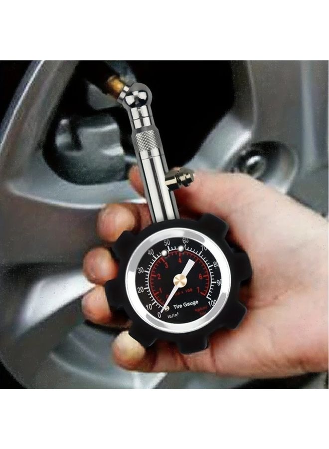 2 Pack High Precision Tire Pressure Gauge 100 PSI with Reset Function for Cars Trucks Motorcycles - Image 4