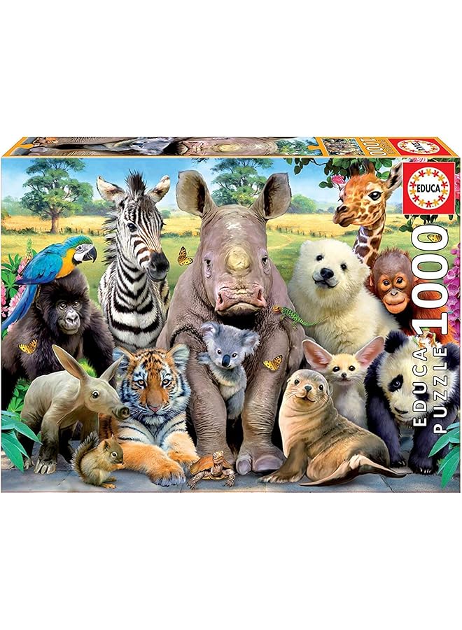 ايديوسا سلسلة صور سيلفي. فوتوكلاس. لغز للكبار. 1000 قطعة 15517 - Image 1