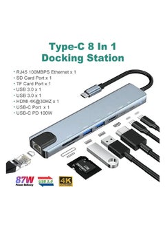 نيو محول USB-C متعدد المنافذ يحتوي على 8 منافذ يدعم تقنية 4K  - Image 5