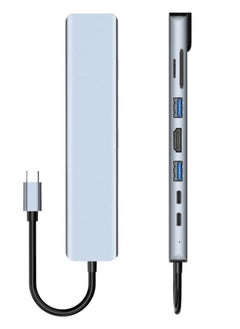 نيو محول USB-C متعدد المنافذ يحتوي على 8 منافذ يدعم تقنية 4K  - Image 2