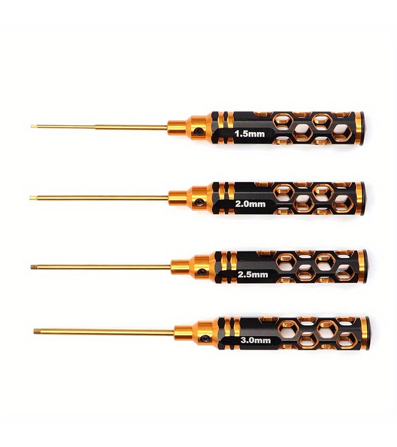 4 Pcs Hex Screwdrivers 1.5 to 3mm for Racing Drones Helicopters Cars Boats RC Parts - Image 5