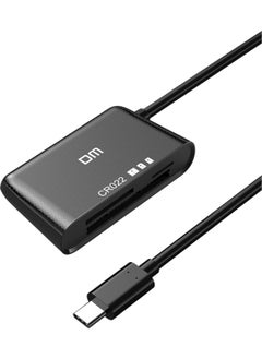 DM CR022 USB Type-C To Micro Sd Tf Sd and Cf Card Reader  - Image 1
