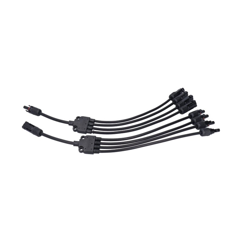 Solar Panel Connector Y Branch 4 Parallel Extension Cable PV Wire for Panel Array - Image 5