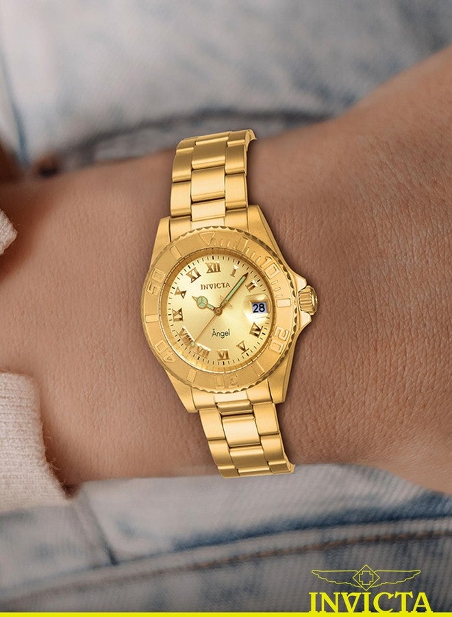 Invicta Women's Angel Gold-Tone Stainless Steel Watch (14321) - Image 2