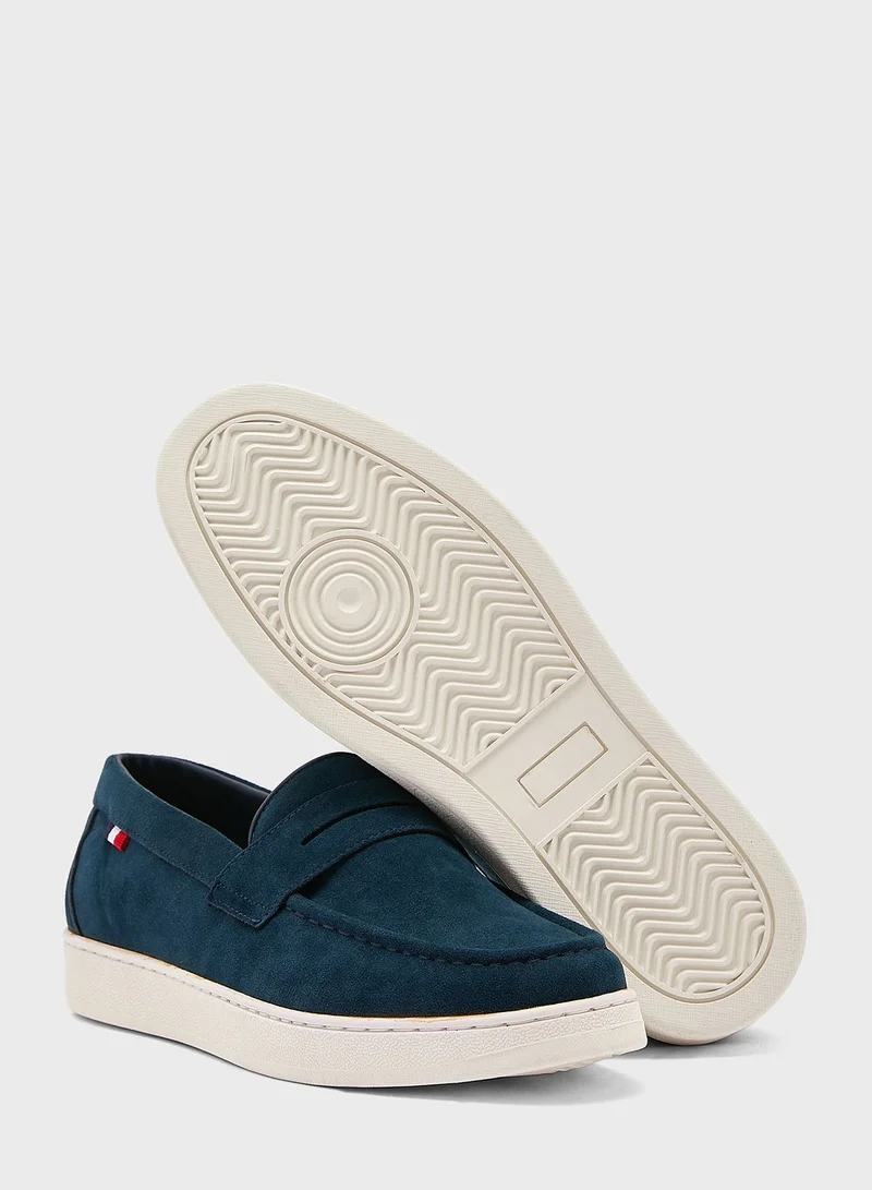 Robert Wood Faux Suede Casual Slip Ons