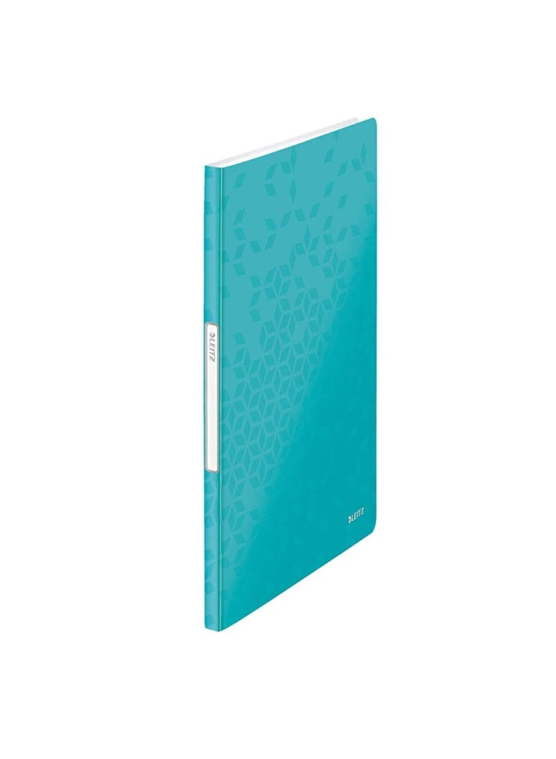 LEITZ Leitz Wow Display Book A4 20 Pockets Turquoise  - Image 1