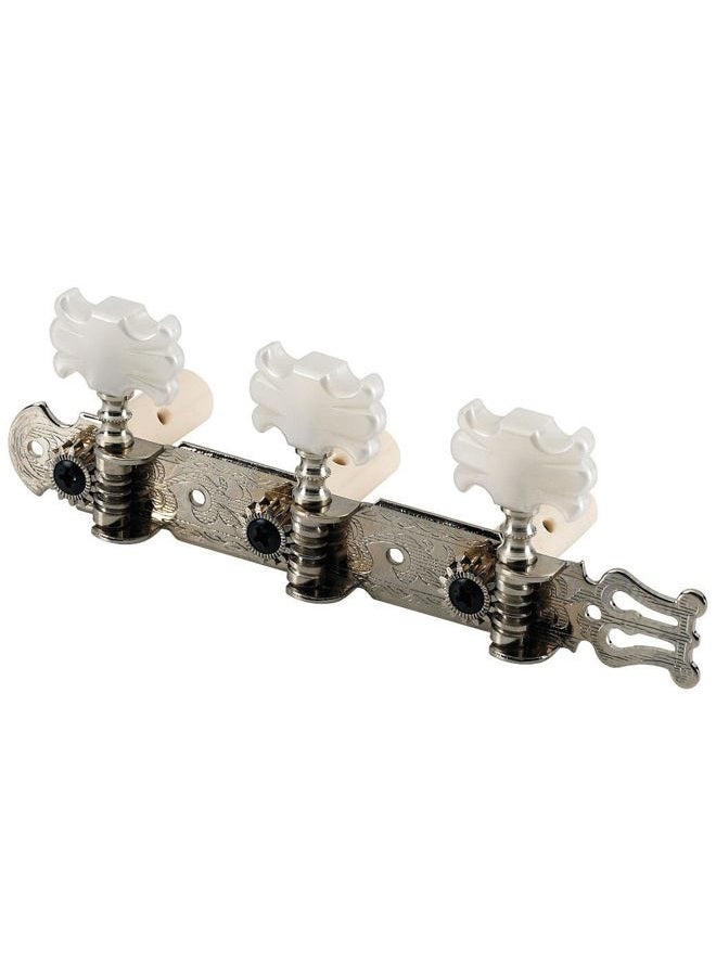303N 3 Per Side Classical Guitar Machine Heads, Nickel