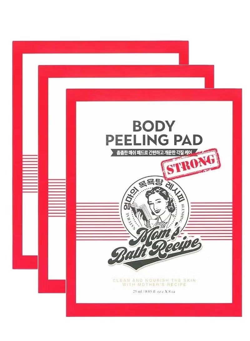 Moms Bath Recipe 3 Pieces of Korean body Peeling Pad - Image 1