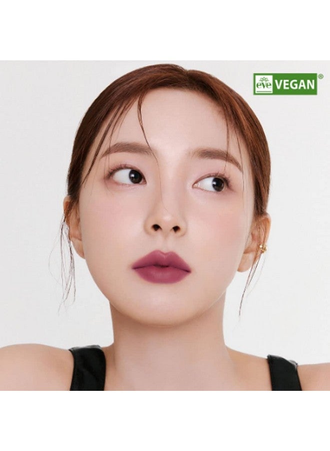 Bbia Last Velvet Lip Tint Feign Series 0.18 Ounce Soft & Creamy Matte Finish, Long Lasting Lip Stain, Highpigmentation Korean Lip Makeup, Lightweight Blur Tint With Vegan Formula (37 Feign Unmoved)