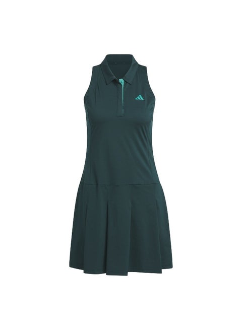 ultimate365 tour pleated dress adidas Women's Ultimate365 Tour Pleated Dress - Black