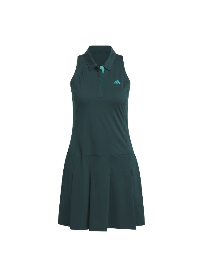 Adidas Adidas W U365T Plt Drs Green Dress Skirts / Dresses For Women - Image 2
