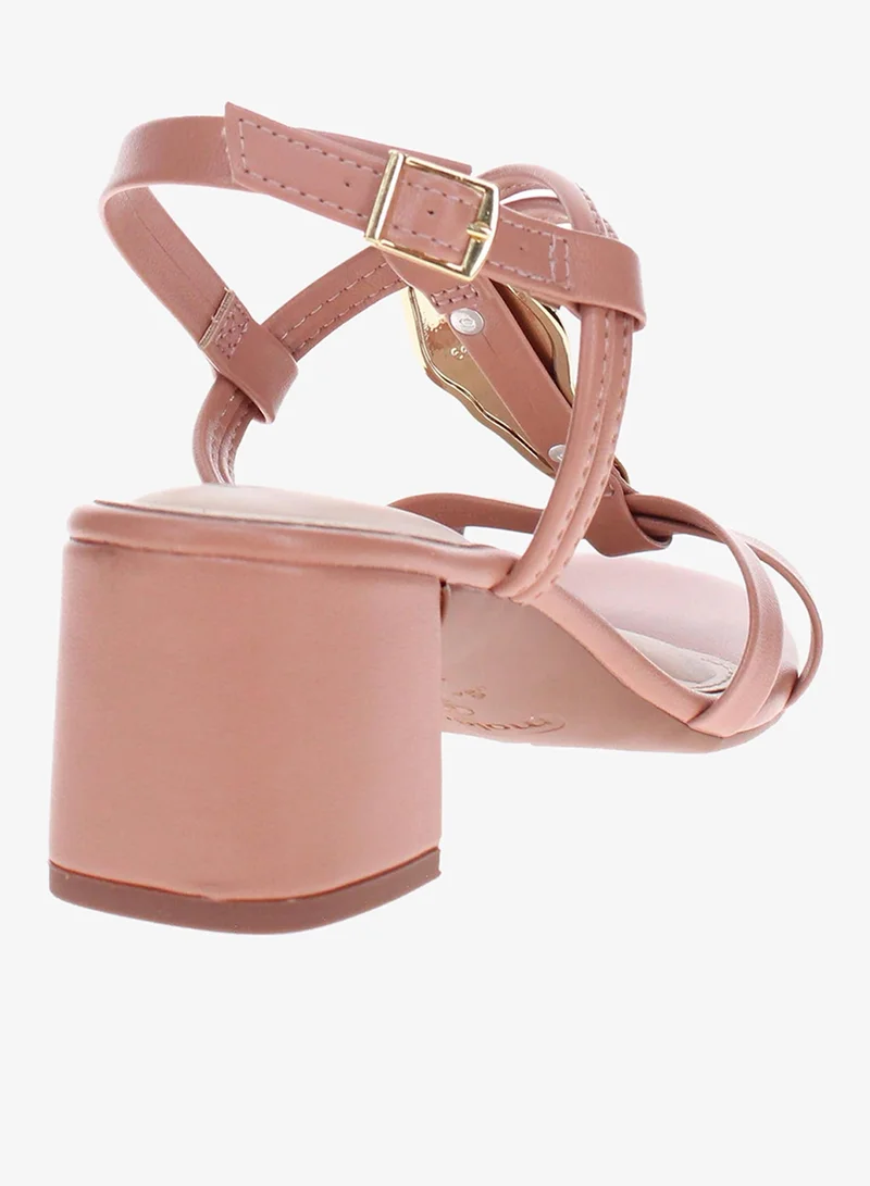 Moleca Nude Moleca Women’s Backstrap Sandals – Secure Fit with Comfortable Everyday Design for Women | Best Price UAE