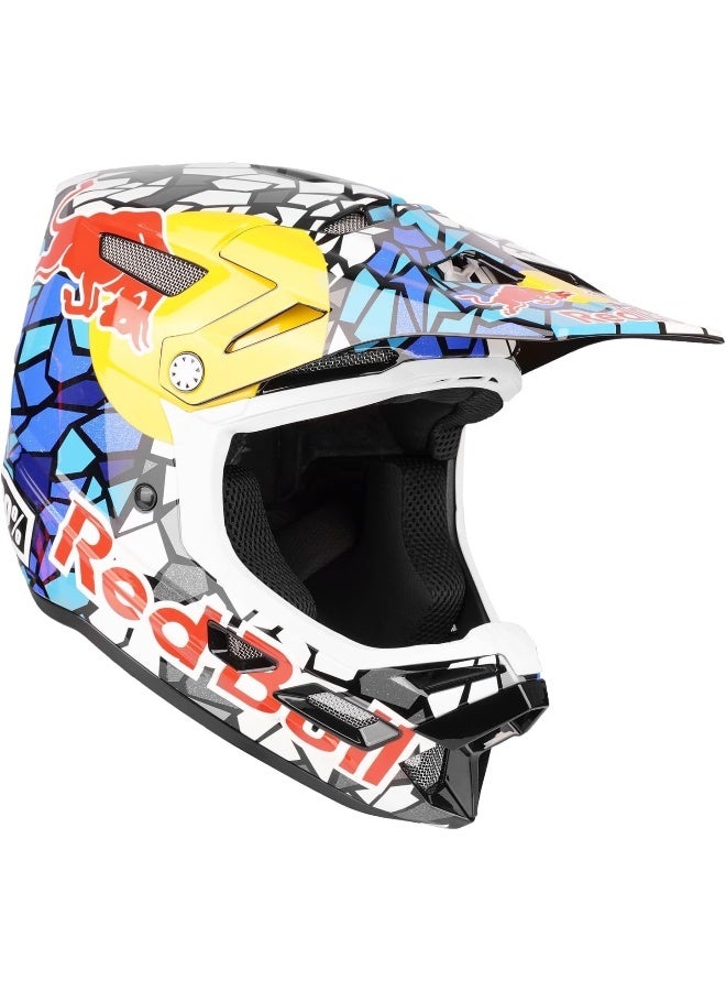 Red Bull خوذة موتوكروس كاملة الوجه للسباقات المتميزة - Image 2