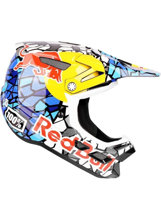 Red Bull خوذة موتوكروس كاملة الوجه للسباقات المتميزة - Image 1