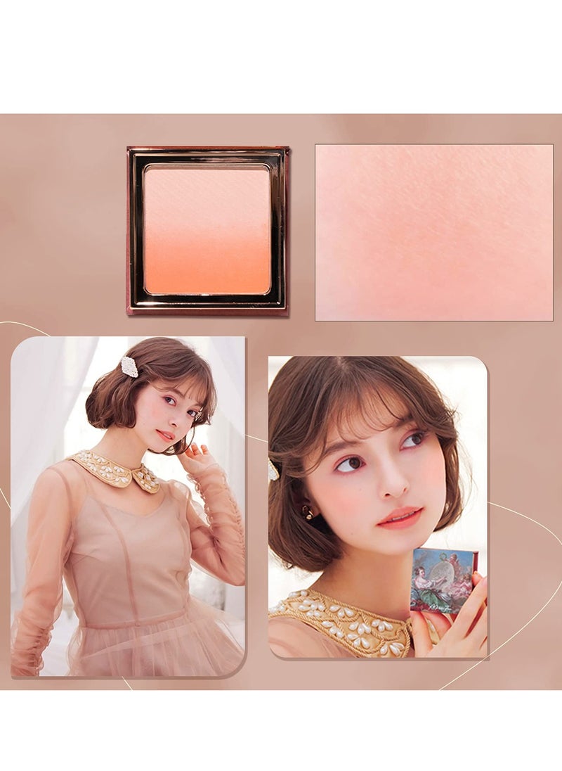 MilleFee - MilleFée Angel Gradation Blushes Lone Wear Shimmer Powder Palette for Beauty Cheek 5g/ 0.176 oz-02 Allegory Of Painting - Image 1