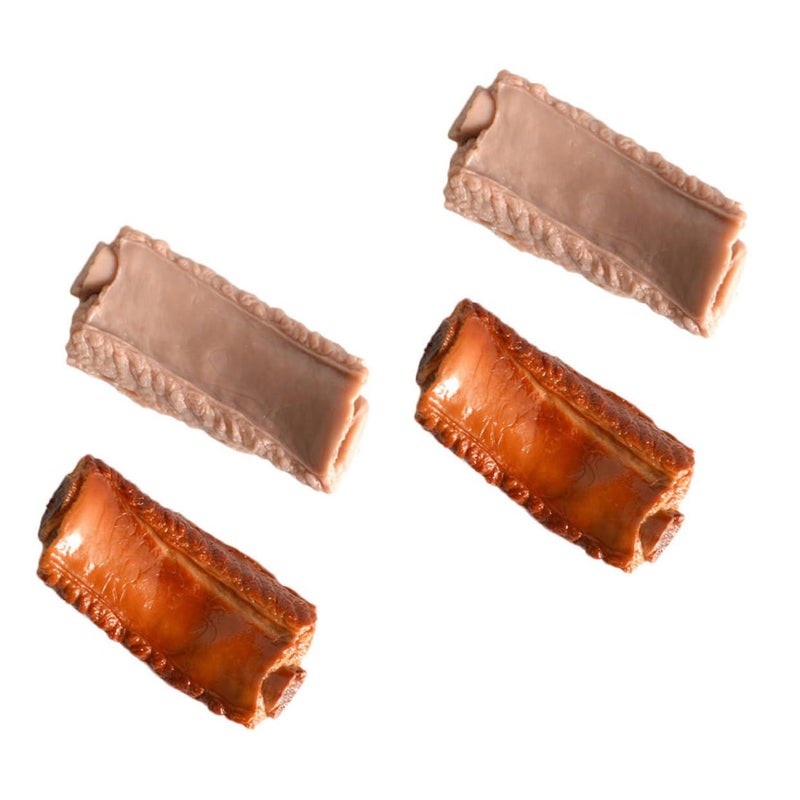 4Pcs Artificial Rib Models For Photography Lifelike Simulated Rib Decorations Creative Food Display Props For Home Kitchen - Image 2