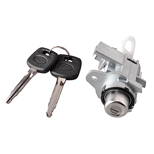 Unikpas Back Door Lock Cylinder Key Set Compatible for Toyota Yaris 2 Door Hatchback 2007-11 Replacement Cylinder Key Assembly - Image 1