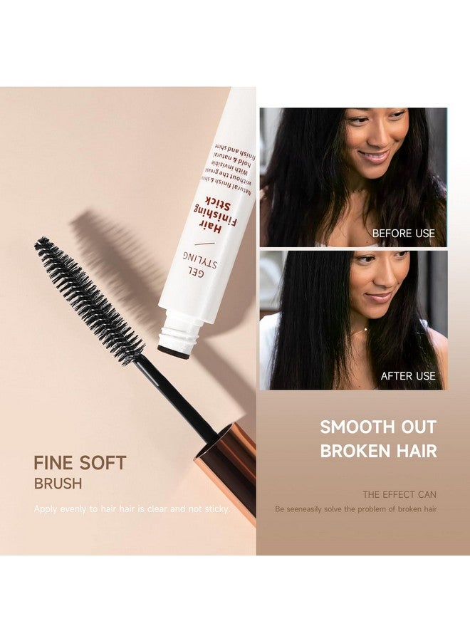 BEUKING Broken Small Hair Finishing Stick Hair Smoothing Cream Loose Hair Quick Styling Non-Greasy Non-Sticky Bangs Styling Gel for Frizz Control & Fixing Stereotypes Hair Mascara for All Hair Types - Image 2