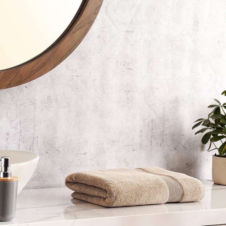 Classic Zero Twist 600 GSM Bath Towel 70x140cm - Taupe