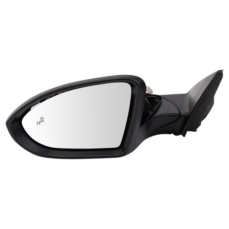 TRQ Driver Side Mirror Power Heated with Blind Spot Indicator Paint to Match Compatible with 20192022 Volkswagen Jetta VW1320182