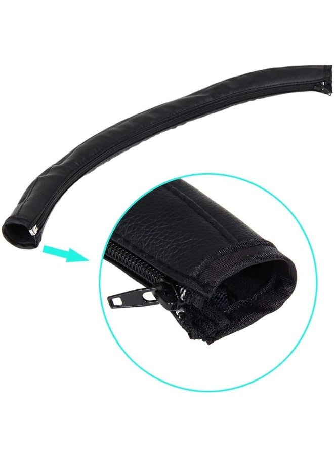 ROMIRUS Handle Sleeve Cover for Babyzen YOYO/YOYO+ Strollers, Artificial Leather Black - Image 3