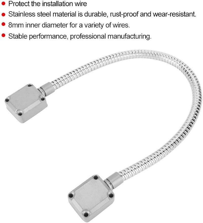 كمّاش رأس الزنك بقطر داخلي 8 مم لغلاف الكابل لتركيب التحكم في الوصول للأبواب المنزلقة - Image 4