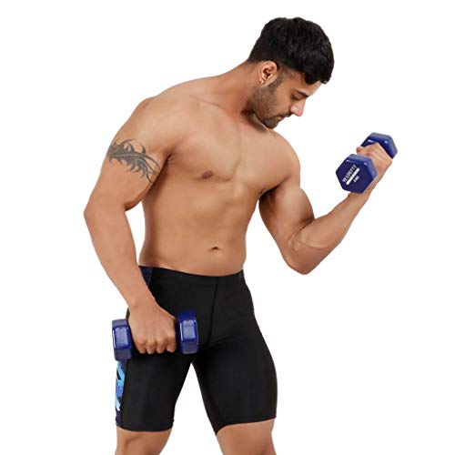 NEVER LOSE Men's Cycling Shorts Bike Bicycle Pants Tights, Breathable & Absorbent Black - Image 5