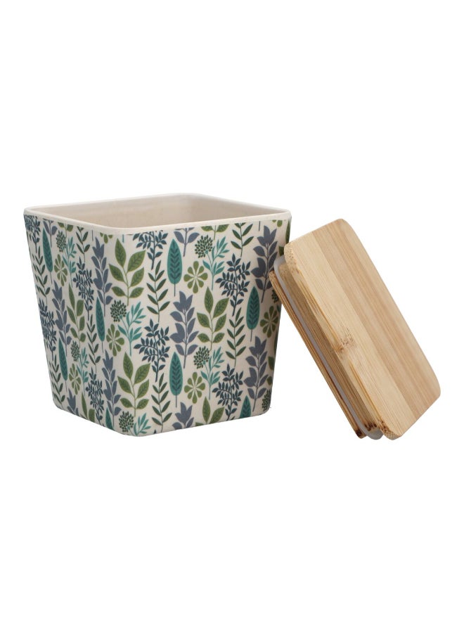 Felli Bamboo Fiber Canister with Lid Multicolor 330ml JH80373 - Image 4