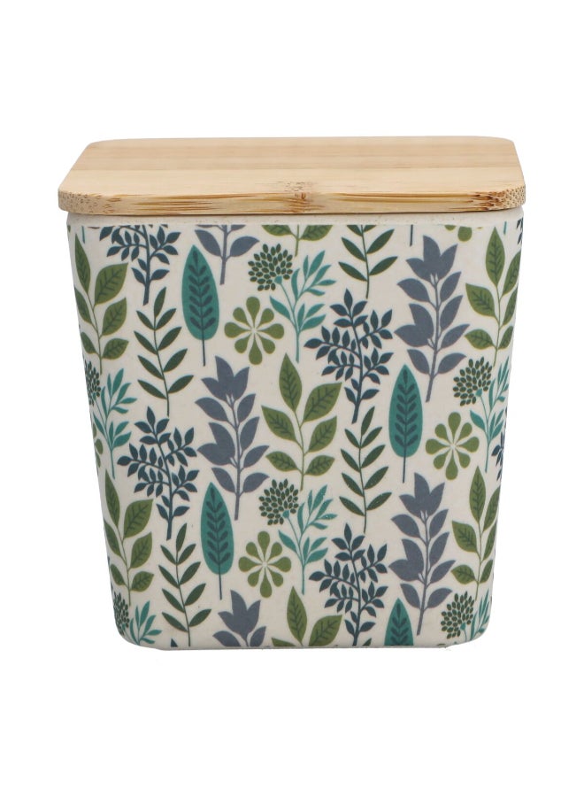 Felli Bamboo Fiber Canister with Lid Multicolor 330ml JH80373 - Image 1