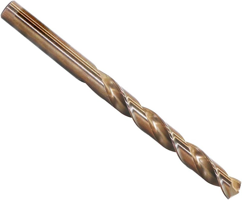 LingGan 11mm Metric M35 Cobalt Steel Extremely Heat Resistant Twist Drill Bit of 1pcs with Straight Shank to Cut Through Hard Metals Such as Stainless Steel and Cast Iron, 5% Cobalt M35 Grade HSS-CO - Image 1