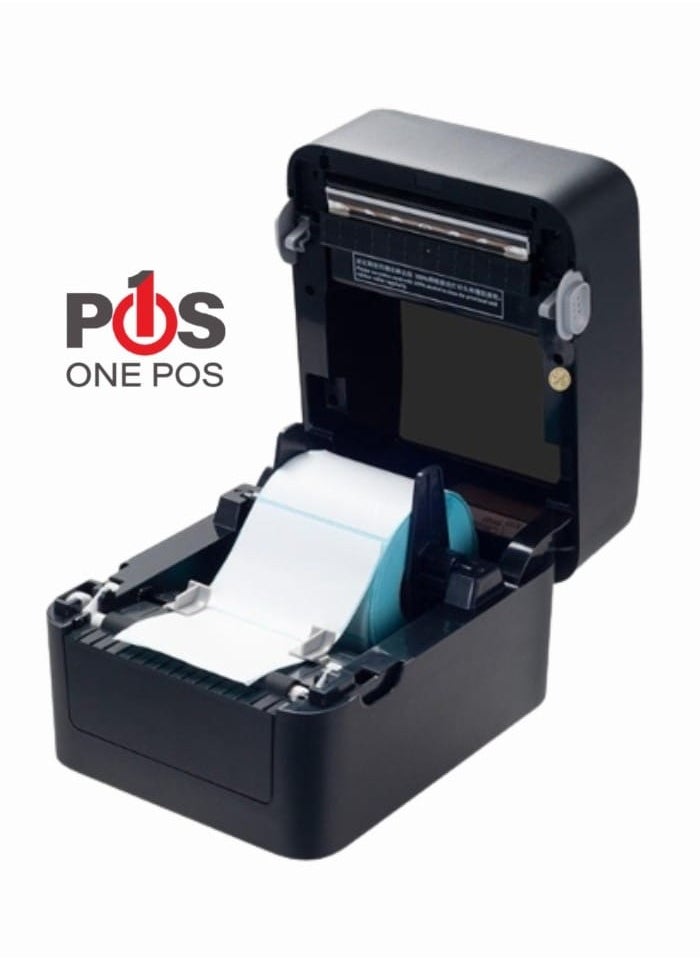 Thermal barcode label printer that prints all different sizes 4 inches
