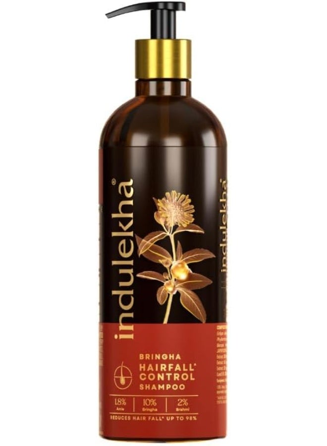 Indulekha Bringha Shampoo, Proprietary Ayurvedic Medicine for Hair Fall, 340ml - Image 1